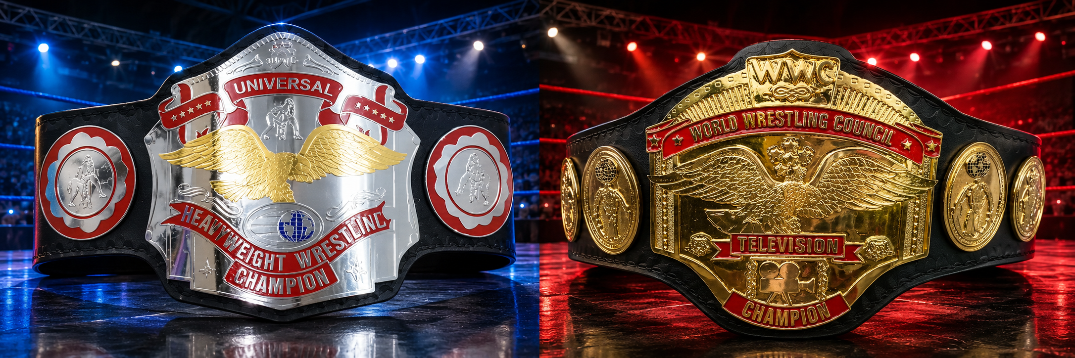 WWC Title Belts for Sale – Premium Wrestling Championship Replicas
